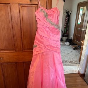 City Triangles Pink Dress Junior Size 7